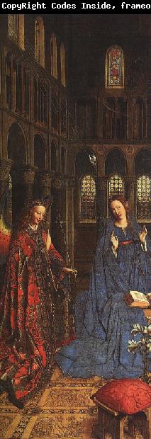 Jan Van Eyck The Annunciation   9